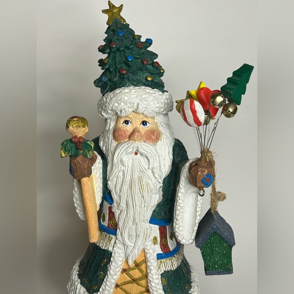 ⭐️ LAST CHANCE SALE! ⭐️ 90s Whimsical Santa Claus Bobble Christmas Figure - Picture 4 of 8